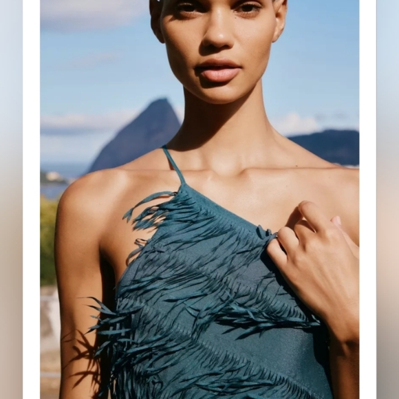 Zara Fringe Midi Dress - Picture 4 of 8